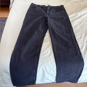 Gap Black straight Leg Jeans